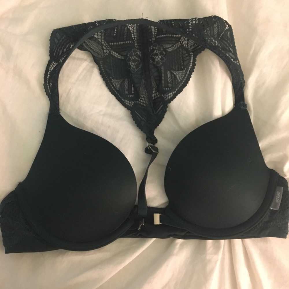 aerie front clasping push-up bra